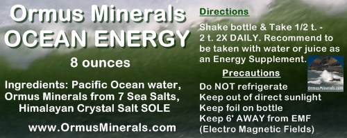 Ormus Minerals Ocean Energy Ormus Minerals Ocean Energy